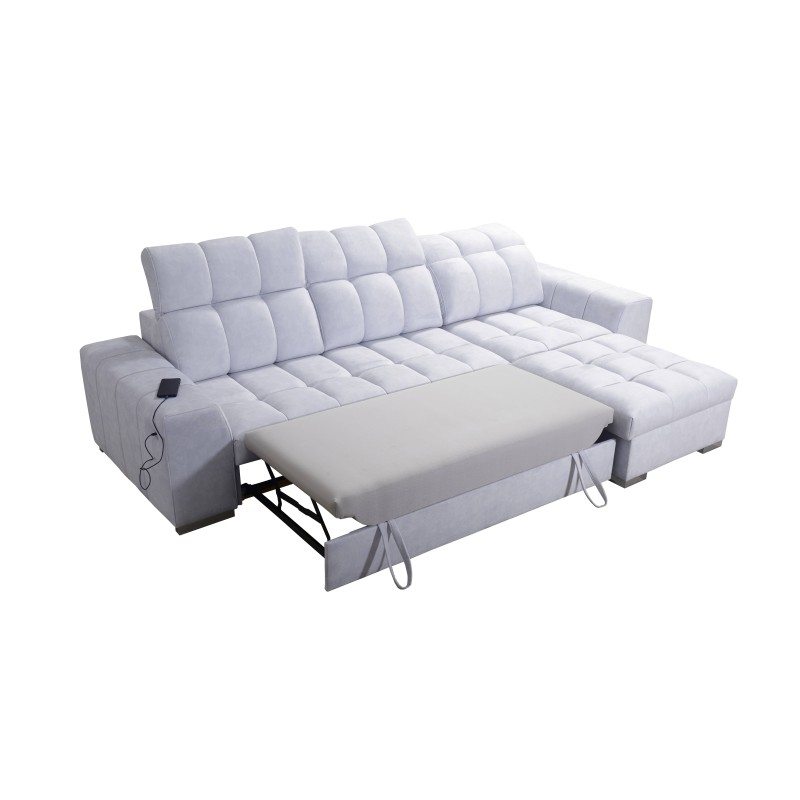 Prisma I Ecksofa mit Schlaffunktion und USB-Anschluss - Komfort und Eleganz in einem. Prisma I Ecksofa mit Schlaffunktion und USB-Anschluss - Komfort und Eleganz in einem.