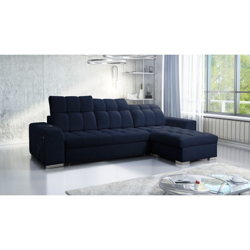 Prisma I Ecksofa mit Schlaffunktion und USB-Anschluss - Komfort und Eleganz in einem. Prisma I Ecksofa mit Schlaffunktion und USB-Anschluss - Komfort und Eleganz in einem.