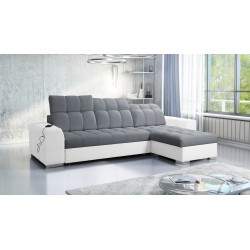Prisma I Ecksofa mit Schlaffunktion und USB-Anschluss - Komfort und Eleganz in einem.
