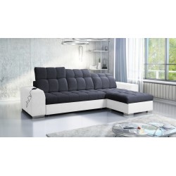 Prisma I Ecksofa mit Schlaffunktion und USB-Anschluss - Komfort und Eleganz in einem.