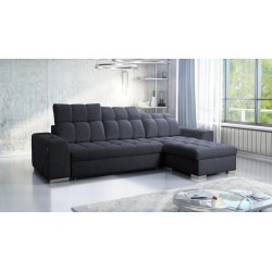 Prisma I Ecksofa mit Schlaffunktion und USB-Anschluss - Komfort und Eleganz in einem.