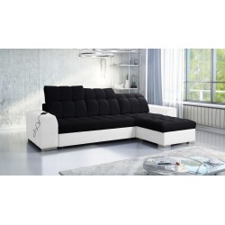 Prisma I Ecksofa mit Schlaffunktion und USB-Anschluss - Komfort und Eleganz in einem.