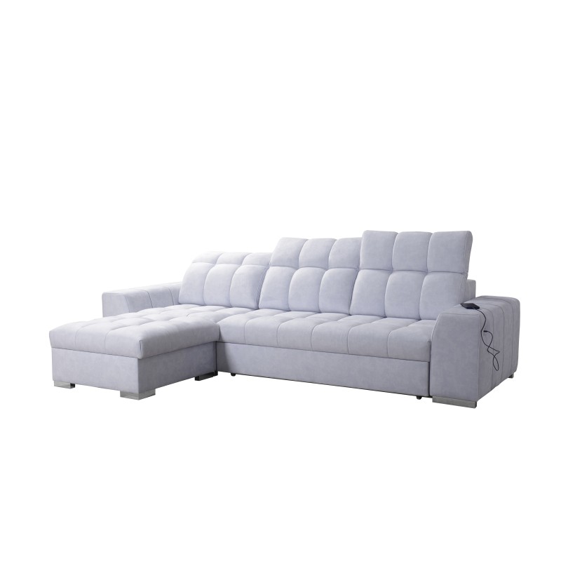 Prisma I Ecksofa mit Schlaffunktion und USB-Anschluss - Komfort und Eleganz in einem. Prisma I Ecksofa mit Schlaffunktion und USB-Anschluss - Komfort und Eleganz in einem.