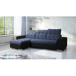 Prisma I Ecksofa mit Schlaffunktion und USB-Anschluss - Komfort und Eleganz in einem.