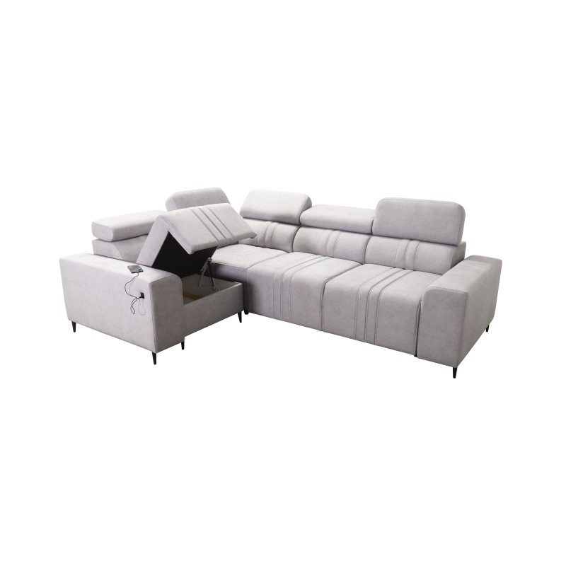 Narożnik Verona II z funkcją spania - elegancja i funkcjonalność w jednym Narożnik Verona II z funkcją spania - elegancja i funkcjonalność w jednym