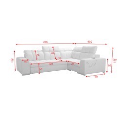Esquinero Prisma II con función de cama en tela Velvet | Apto para mascotas, Terra 06 + Ecocuero | Tu lugar ideal para relajarte Esquinero Prisma II con función de cama en tela Velvet | Apto para mascotas, Terra 06 + Ecocuero | Tu lugar ideal para relajarte