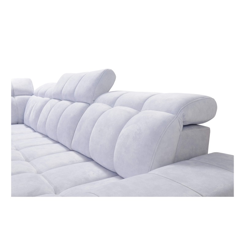 Narożnik Prisma II z funkcją spania w tkaninie Velvet | Pet friendly, Terra 13 + Ecoskóra | Twoje idealne miejsce do relaksu Narożnik Prisma II z funkcją spania w tkaninie Velvet | Pet friendly, Terra 13 + Ecoskóra | Twoje idealne miejsce do relaksu
