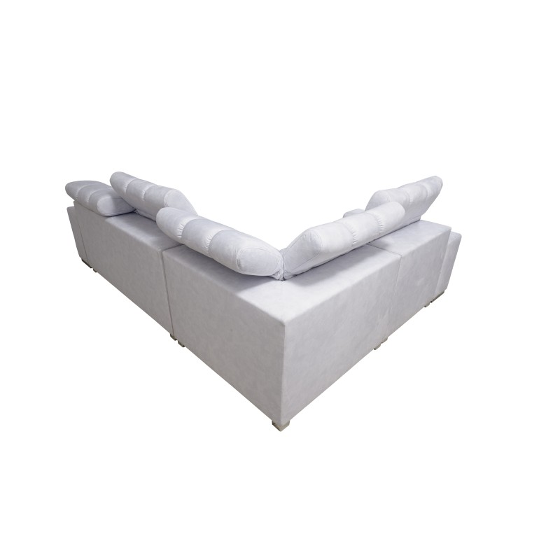Narożnik Prisma II z funkcją spania w tkaninie Velvet | Pet friendly, Terra 13 + Ecoskóra | Twoje idealne miejsce do relaksu Narożnik Prisma II z funkcją spania w tkaninie Velvet | Pet friendly, Terra 13 + Ecoskóra | Twoje idealne miejsce do relaksu