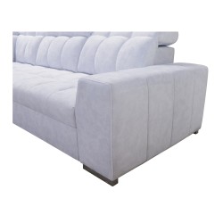 Narożnik Prisma II z funkcją spania w tkaninie Velvet | Pet friendly, Terra 99 + Ecoskóra | Twoje idealne miejsce do relaksu Narożnik Prisma II z funkcją spania w tkaninie Velvet | Pet friendly, Terra 99 + Ecoskóra | Twoje idealne miejsce do relaksu