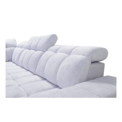 Narożnik Prisma II z funkcją spania w tkaninie Velvet | Pet friendly, Terra 99 + Ecoskóra | Twoje idealne miejsce do relaksu Narożnik Prisma II z funkcją spania w tkaninie Velvet | Pet friendly, Terra 99 + Ecoskóra | Twoje idealne miejsce do relaksu