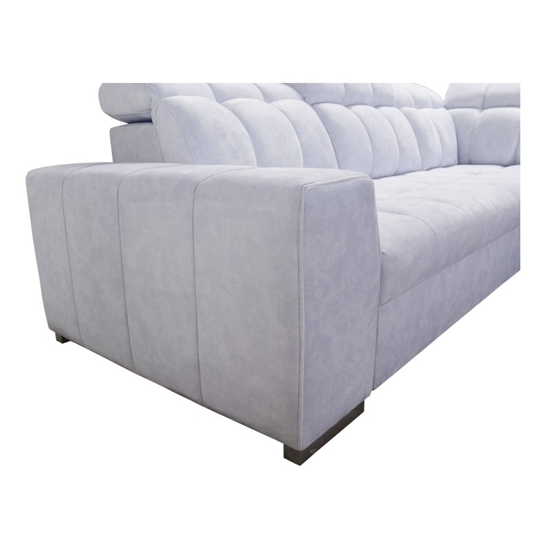 Esquinero Prisma III con función de cama y puerto USB: comodidad y estilo en un solo mueble. Esquinero Prisma III con función de cama y puerto USB: comodidad y estilo en un solo mueble.