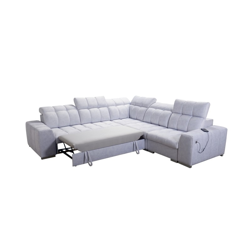 Ecksofa Prisma III mit Schlaffunktion und USB-Anschluss – Komfort und Stil in einem Möbelstück Ecksofa Prisma III mit Schlaffunktion und USB-Anschluss – Komfort und Stil in einem Möbelstück