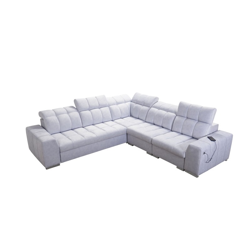 Ecksofa Prisma III mit Schlaffunktion und USB-Anschluss – Komfort und Stil in einem Möbelstück Ecksofa Prisma III mit Schlaffunktion und USB-Anschluss – Komfort und Stil in einem Möbelstück
