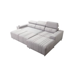Elegant Verona I Corner Sofa with Sleeping Function - Velvet, Vena 8 | Your Perfect Furniture Elegant Verona I Corner Sofa with Sleeping Function - Velvet, Vena 8 | Your Perfect Furniture