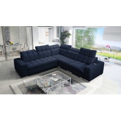 Prisma III corner sofa with sleeping function and USB port – comfort and style in one piece of furniture