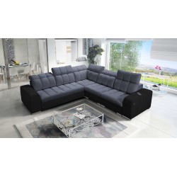 Esquinero Prisma III con función de cama y puerto USB: comodidad y estilo en un solo mueble. Esquinero Prisma III con función de cama y puerto USB: comodidad y estilo en un solo mueble.