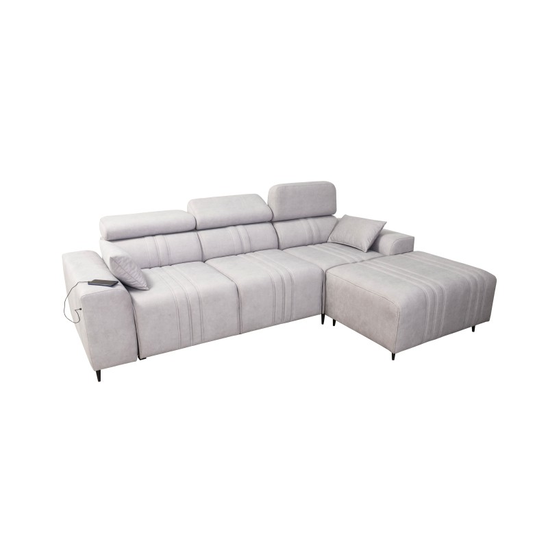 Elegantes Ecksofa Verona I mit Schlaffunktion - Samt, Vena 3 | Ihr ideales Möbelstück Elegantes Ecksofa Verona I mit Schlaffunktion - Samt, Vena 3 | Ihr ideales Möbelstück