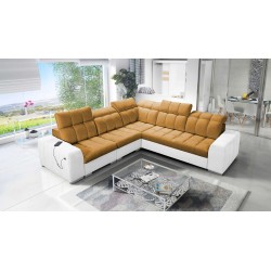 Ecksofa Prisma III mit Schlaffunktion und USB-Anschluss – Komfort und Stil in einem Möbelstück