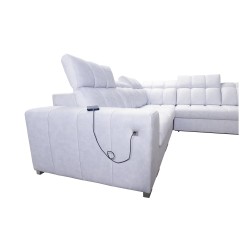 Ecksofa Prisma III mit Schlaffunktion und USB-Anschluss – Komfort und Stil in einem Möbelstück Ecksofa Prisma III mit Schlaffunktion und USB-Anschluss – Komfort und Stil in einem Möbelstück