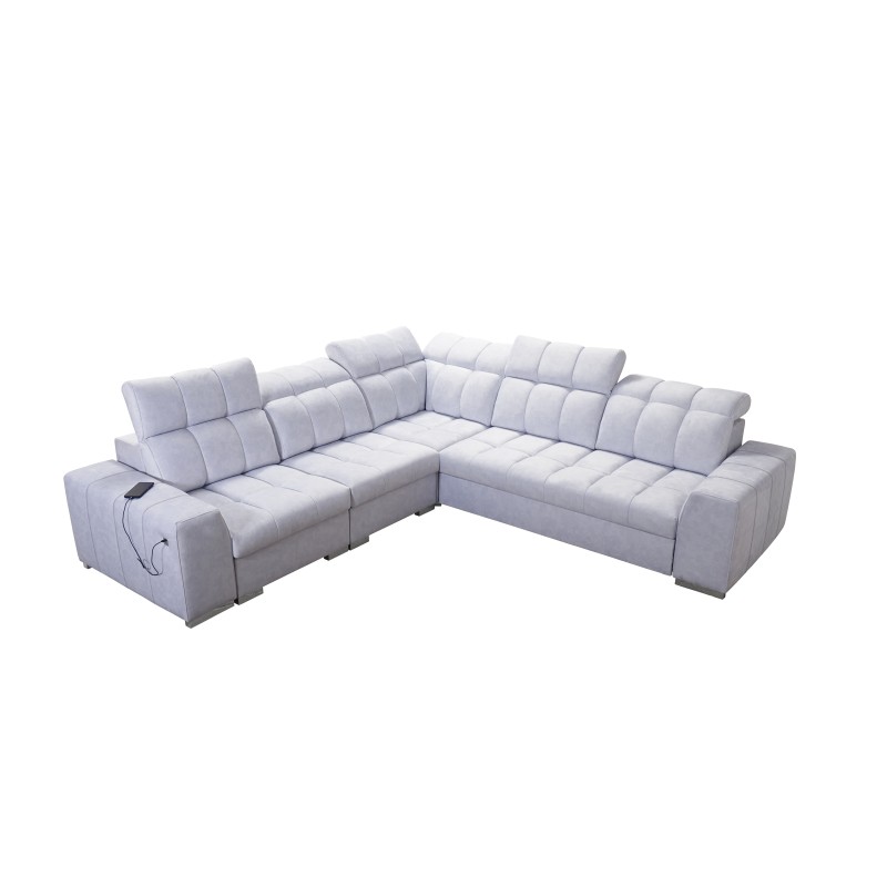 Ecksofa Prisma III mit Schlaffunktion und USB-Anschluss – Komfort und Stil in einem Möbelstück Ecksofa Prisma III mit Schlaffunktion und USB-Anschluss – Komfort und Stil in einem Möbelstück