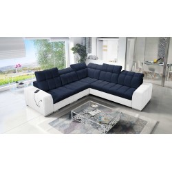 Ecksofa Prisma III mit Schlaffunktion und USB-Anschluss – Komfort und Stil in einem Möbelstück