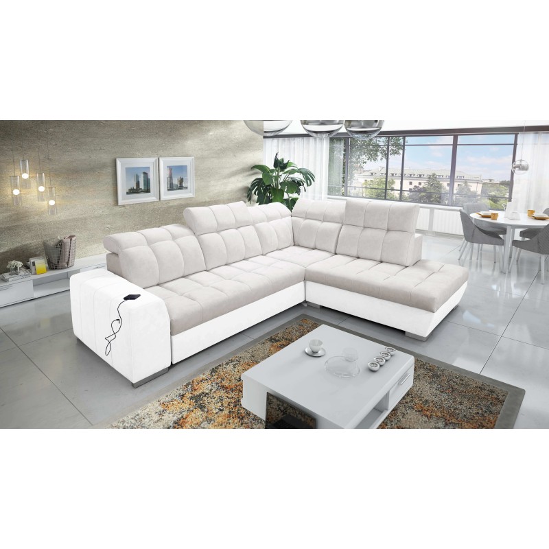 Ecksofa Prisma VII mit Schlaffunktion und USB-Anschluss - für Ihren Komfort geschaffen! Ecksofa Prisma VII mit Schlaffunktion und USB-Anschluss - für Ihren Komfort geschaffen!