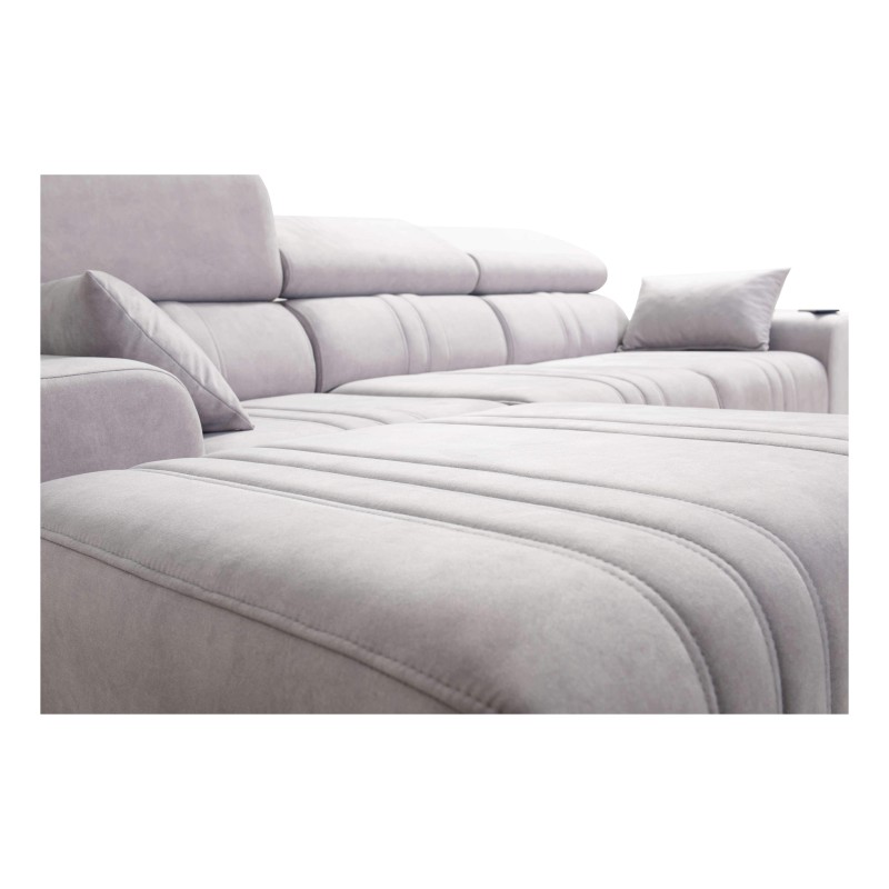 Elegant Verona I Corner Sofa with Sleeping Function - Velvet, Vena 10 | Your Ideal Furniture Elegant Verona I Corner Sofa with Sleeping Function - Velvet, Vena 10 | Your Ideal Furniture