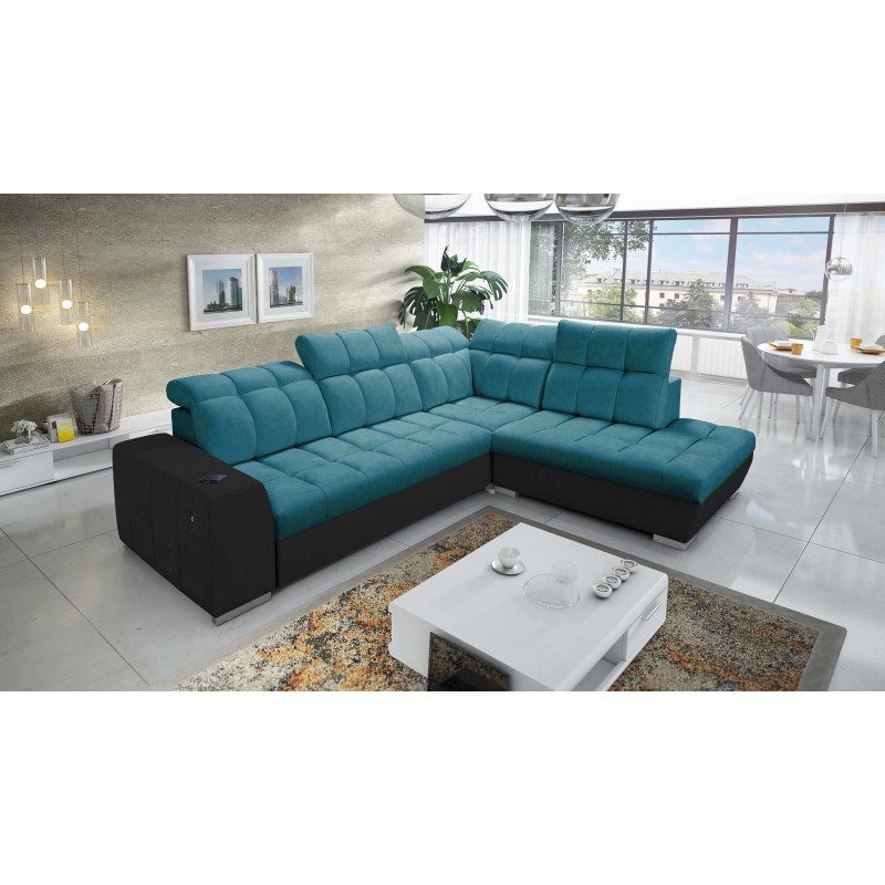 Ecksofa Prisma VII mit Schlaffunktion und USB-Anschluss - für Ihren Komfort geschaffen! Ecksofa Prisma VII mit Schlaffunktion und USB-Anschluss - für Ihren Komfort geschaffen!