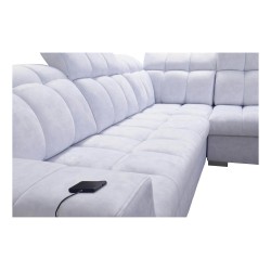 Esquina Prisma VII con función de cama y puerto USB: ¡creada para tu comodidad! Esquina Prisma VII con función de cama y puerto USB: ¡creada para tu comodidad!
