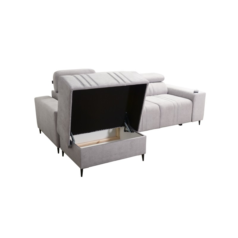 Elegantes Ecksofa Verona I mit Schlaffunktion - Samt, Vena 10 | Ihr ideales Möbelstück Elegantes Ecksofa Verona I mit Schlaffunktion - Samt, Vena 10 | Ihr ideales Möbelstück