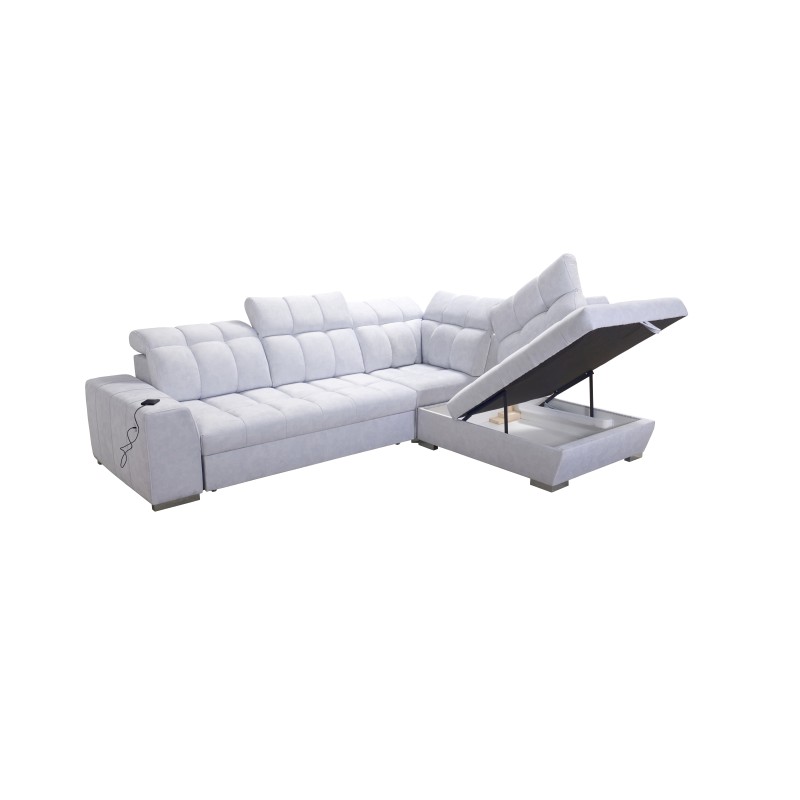 Esquina Prisma VII con función de cama y puerto USB: ¡creada para tu comodidad! Esquina Prisma VII con función de cama y puerto USB: ¡creada para tu comodidad!