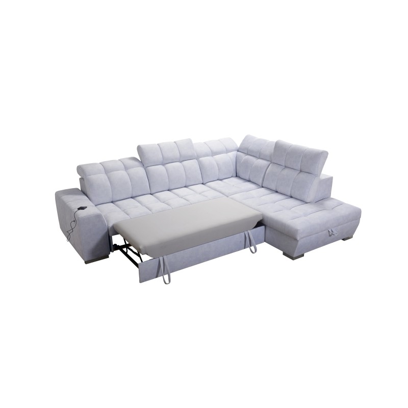 Esquina Prisma VII con función de cama y puerto USB: ¡creada para tu comodidad! Esquina Prisma VII con función de cama y puerto USB: ¡creada para tu comodidad!