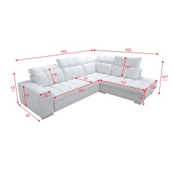 Ecksofa Prisma VII mit Schlaffunktion und USB-Anschluss - für Ihren Komfort geschaffen! Ecksofa Prisma VII mit Schlaffunktion und USB-Anschluss - für Ihren Komfort geschaffen!