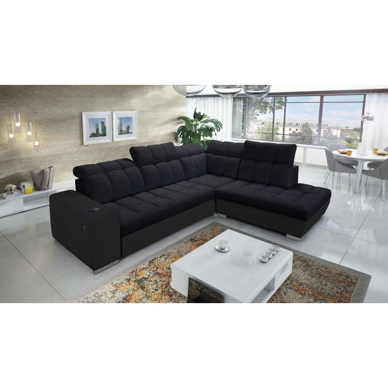 Ecksofa Prisma VII mit Schlaffunktion und USB-Anschluss - für Ihren Komfort geschaffen! Ecksofa Prisma VII mit Schlaffunktion und USB-Anschluss - für Ihren Komfort geschaffen!