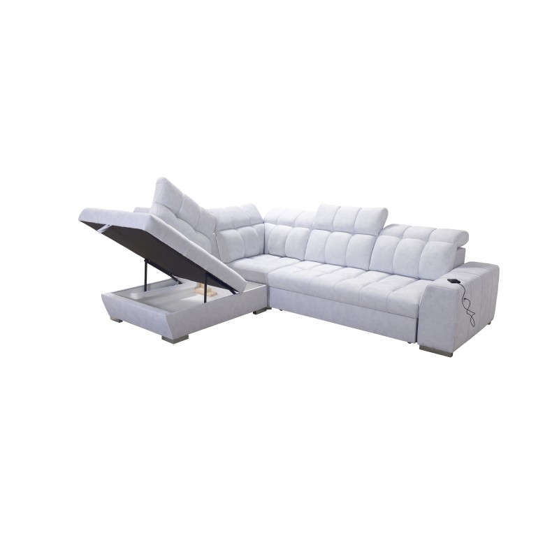 Esquina Prisma VII con función de cama y puerto USB: ¡creada para tu comodidad! Esquina Prisma VII con función de cama y puerto USB: ¡creada para tu comodidad!