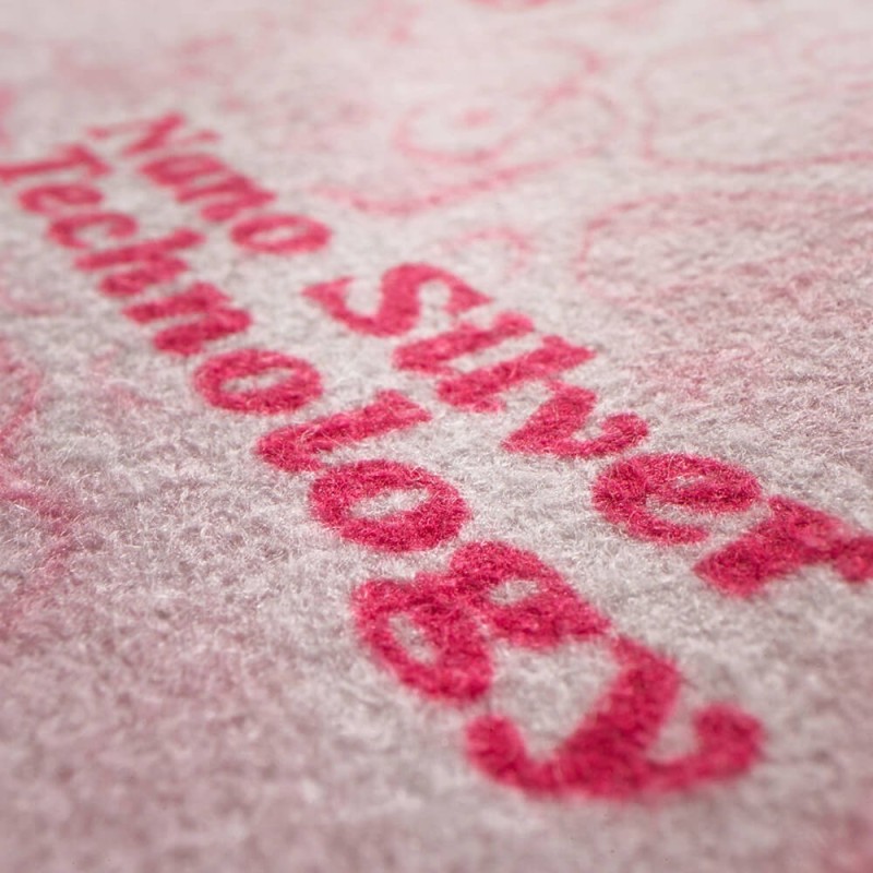 Pink cleaning cloth Sunbeam 38x41cm Pink cleaning cloth Sunbeam 38x41cm