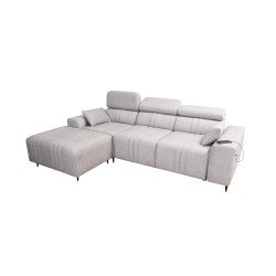 Elegant Verona I Corner Sofa with Sleeping Function - Velvet, Vena 8 | Your Perfect Furniture Elegant Verona I Corner Sofa with Sleeping Function - Velvet, Vena 8 | Your Perfect Furniture