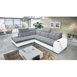 Prisma VII corner sofa with a sleeping function and USB port - designed for your comfort!