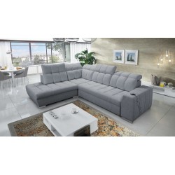 Prisma VII corner sofa with a sleeping function and USB port - designed for your comfort!
