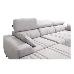 Elegant Verona I Corner Sofa with Sleeping Function - Velvet, Vena 6 | Your Perfect Furniture Elegant Verona I Corner Sofa with Sleeping Function - Velvet, Vena 6 | Your Perfect Furniture
