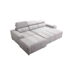 Elegant Verona I Corner Sofa with Sleeping Function - Velvet, Vena 6 | Your Perfect Furniture Elegant Verona I Corner Sofa with Sleeping Function - Velvet, Vena 6 | Your Perfect Furniture