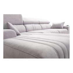 Elegant Verona I Corner Sofa with Sleeping Function - Velvet, Vena 3 | Your Perfect Furniture Elegant Verona I Corner Sofa with Sleeping Function - Velvet, Vena 3 | Your Perfect Furniture