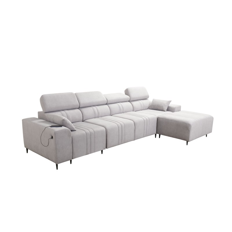 Verona XII Corner Sofa with Sleeping Function Velvet, Vena 20 - A Practical and Elegant Piece of Furniture for Your Living Room Verona XII Corner Sofa with Sleeping Function Velvet, Vena 20 - A Practical and Elegant Piece of Furniture for Your Living Room