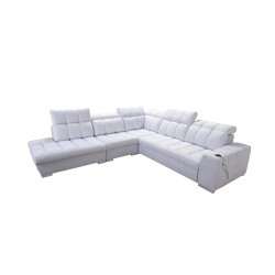 Esquina Prisma IX con función de cama, puerto USB y contenedor para ropa de cama - Terciopelo | Apto para mascotas, Terra 75 + C Esquina Prisma IX con función de cama, puerto USB y contenedor para ropa de cama - Terciopelo | Apto para mascotas, Terra 75 + C