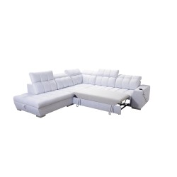 Esquina Prisma IX con función de cama, puerto USB y contenedor para ropa de cama - Terciopelo | Apto para mascotas, Terra 75 + C Esquina Prisma IX con función de cama, puerto USB y contenedor para ropa de cama - Terciopelo | Apto para mascotas, Terra 75 + C