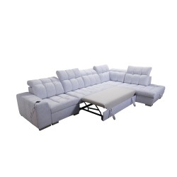 Ecksofa Prisma XI mit Schlaffunktion und USB-Anschluss - Eleganz und Komfort Ecksofa Prisma XI mit Schlaffunktion und USB-Anschluss - Eleganz und Komfort
