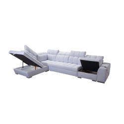 Ecksofa Prisma XI mit Schlaffunktion und USB-Anschluss - Eleganz und Komfort Ecksofa Prisma XI mit Schlaffunktion und USB-Anschluss - Eleganz und Komfort