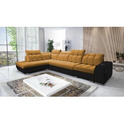 Ecksofa Prisma XI mit Schlaffunktion und USB-Anschluss - Eleganz und Komfort