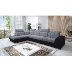 Ecksofa Prisma XI mit Schlaffunktion und USB-Anschluss - Eleganz und Komfort