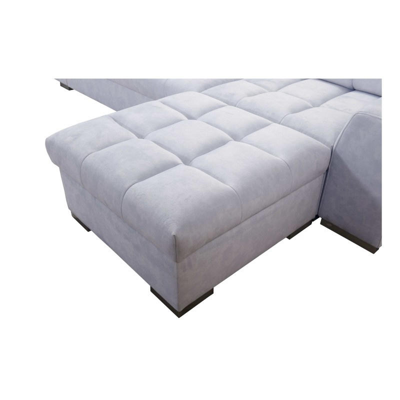 Narożnik Prisma XII z funkcją spania | Luksusowy Mebel z Portem USB | Velvet | Pet friendly, Terra 06 + Ecoskóra Narożnik Prisma XII z funkcją spania | Luksusowy Mebel z Portem USB | Velvet | Pet friendly, Terra 06 + Ecoskóra